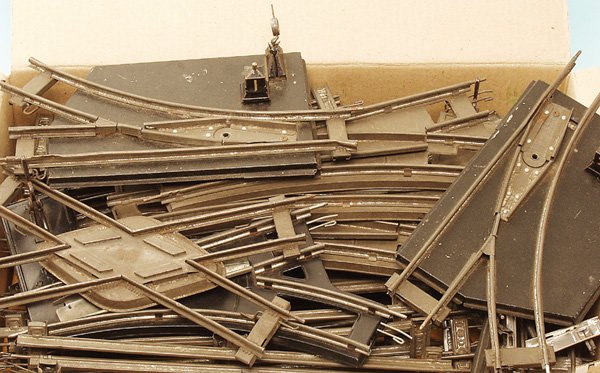 Konvolut Uhrwerkgleise MÄRKLIN u.a.