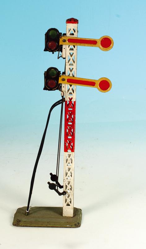 BING Fluegelsignal: Hoehe 34 cm, guter Zustand.