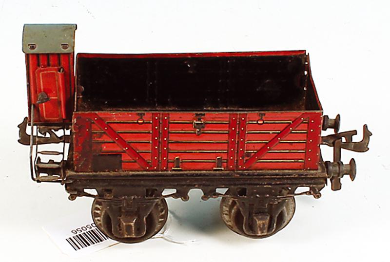 BING Hochbordwagen: 15 cm, leichte Gebrauchsspuren.