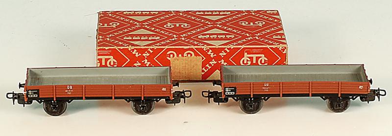 MARKLIN Doppelpackung Niederbordwagen 305: guter Orig.-Zustand, im OKT.