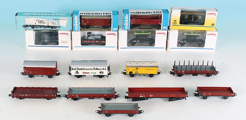 Konvolut MARKLIN Gueterwagen (1 of 1)