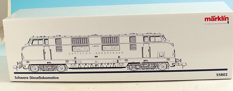 MARKLIN schwere Diesellok V 200, 55802 (1 of 1)