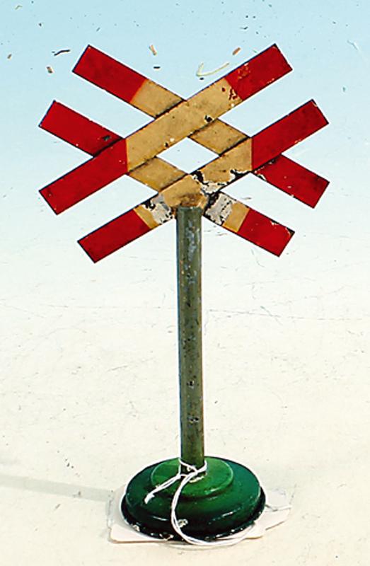 KIBRI Andreaskreuz: Gebrauchsspuren.