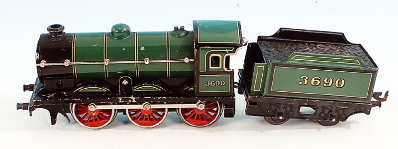 BING Uhrwerkdampflok 3690 (1 of 1)