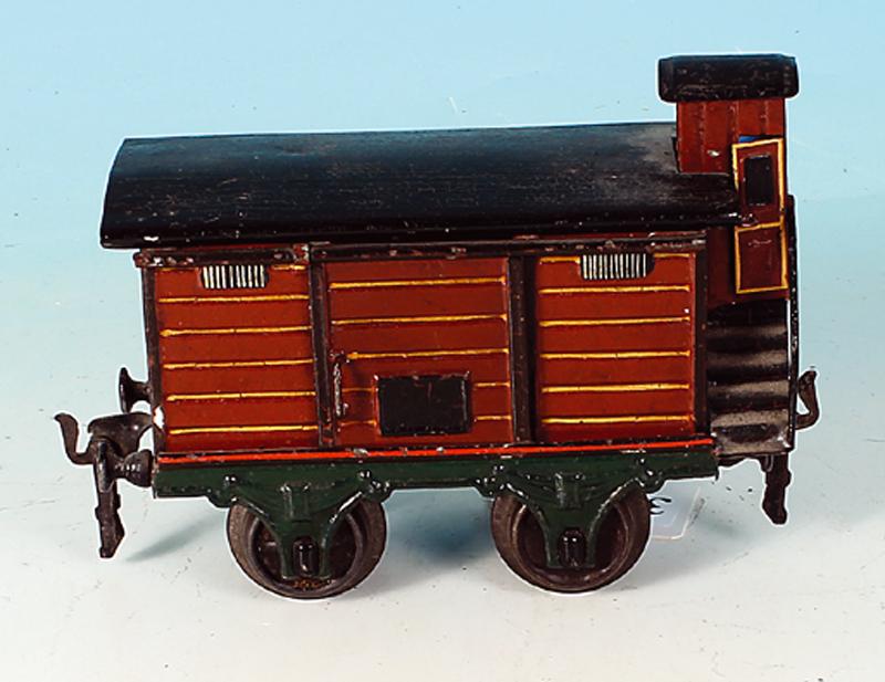 MARKLIN ged. Gueterwagen 1804/1: 15 cm, Orig.-Zustand, Gebrauchsspuren.