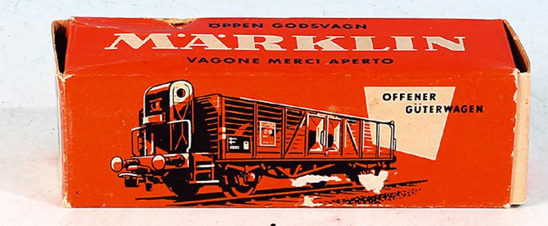 MARKLIN offener Gueterwagen 311/1: sehr guter Orig.-Zustand, im OKT.