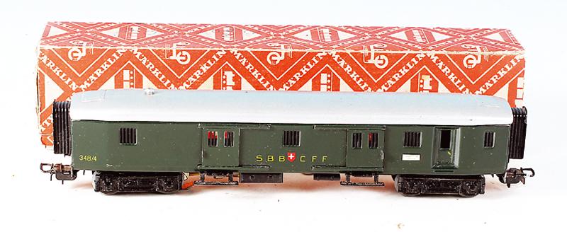 MARKLIN schweizer Postwagen 348/4.2 (1 of 1)