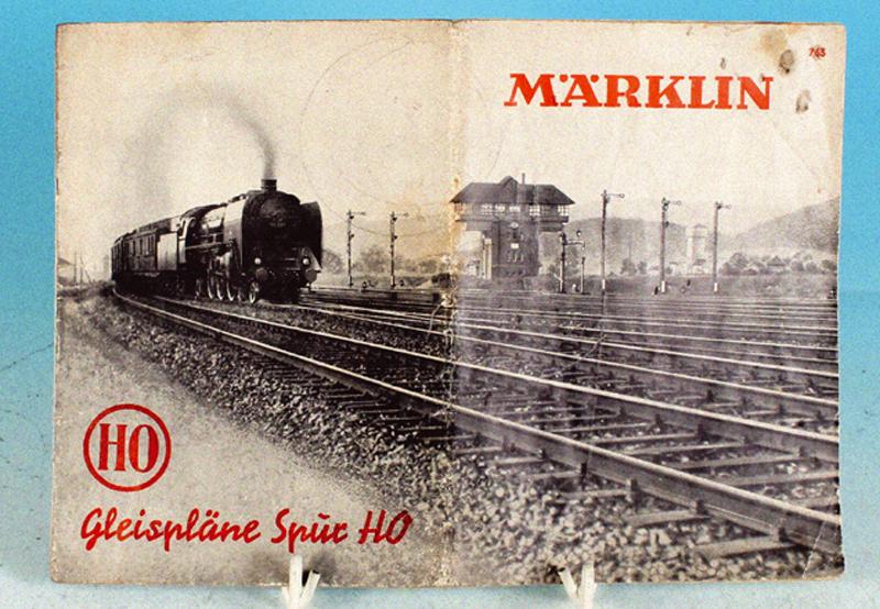MARKLIN Gleisplaene Spur H0, 1953 (1 of 1)