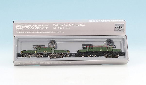 MÄRKLIN Krokodilpackung 3300: eine Griffstange beschädigt, sonst sehr gut, im OKT.