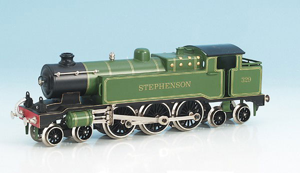 HEHR Replika engl. Tenderlok TK 1020 "STEPHENSON": 2'C2', grün/schwarz handlackiert, nahezu neuwertig, im OKT.