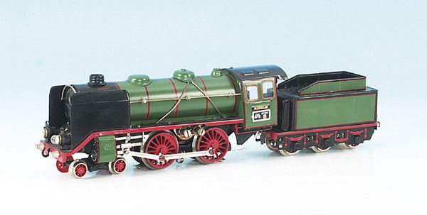 MÄRKLIN Dampflok E 70/12920, n e u l a c k i e r: 2'B, mit 3 achs. Tender, grün/schwarz neu lackiert, technisch o.k., Besichtigung erforderlich.