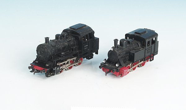 2 MARKLIN Tenderloks: Gebrauchsspuren, Besichtigung erforderlich.