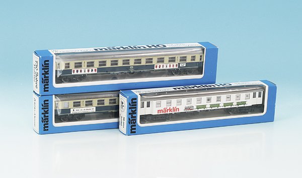3 MARKLIN Sonderwagen: neuwertig, imn OKTs.