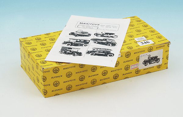 BLENKEN Maxitoys Autobausatz: original verpackt, Nachbau nach Carette.