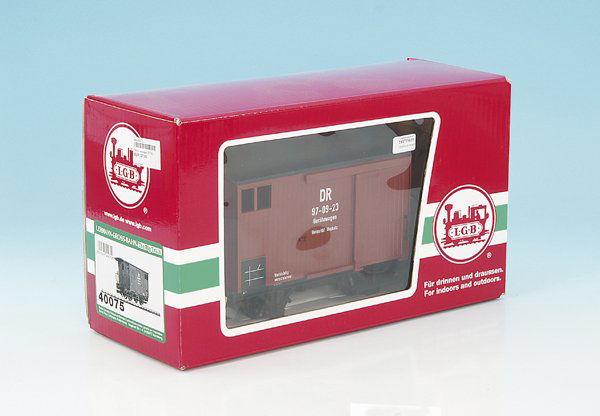LGB Geraetewagen 40075 der DR: neuwertig, im OKT.