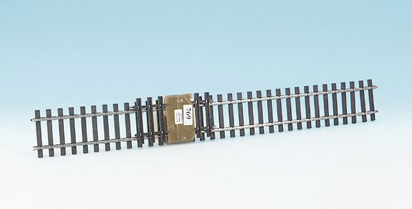 2 MARKLIN Gleise, neue Spur 1: Laenge 1 x 68, 1 x 33 cm, guter Orig.-Zustand.