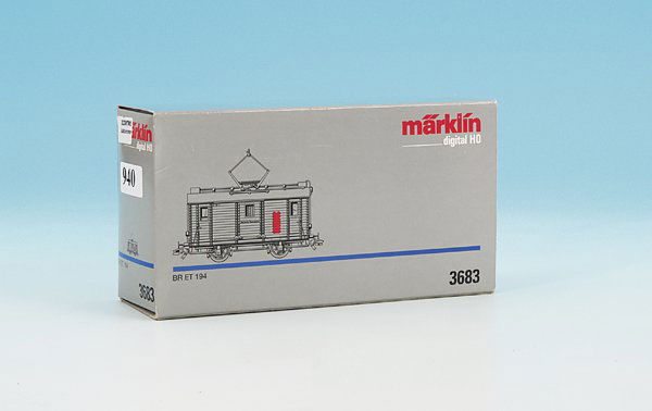 MARKLIN Gepaeck-Triebwagen 3683 "DIGITAL": neuwertig, im OKT.