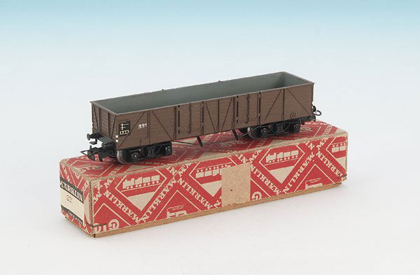 MARKLIN Hochbordwagen 331.3, sehr gut: Guss, umbra, Sehr guter Orig.-Zustand, im OKT.