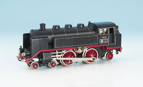 HEHR Tenderlok TCE 70/12920: schwarz, 2'B1', kleine geteilte Windleitbleche, einige Laufspuren, ansonsten guter Orig.-Zustand, im OKT.