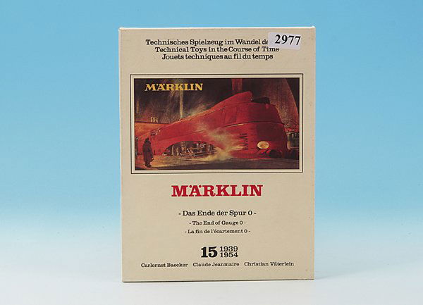 MARKLIN "Das Ende der Spur 0", Band 11: guter Zustand, im Schuber.