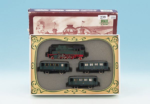 PIKO Länderbahnzug der K.Sächs.Sts.E.B.: neuwertig, mit Gebrauchsanleitung.