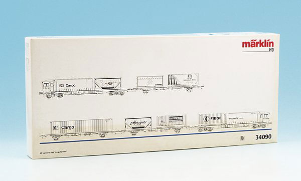 MÄRKLIN Wagenset 34090: neuwertig, im OKT mit Lagerspuren.