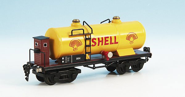 HEHR Kesselwagen 1854/0 Shell: 24,5 cm, neuwertig.