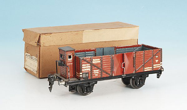 MÄRKLIN Hochbordwagen 1771/0: 18,5 cm, leichte Gebrauchsspuren, im OKT.