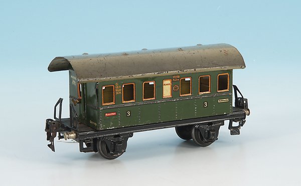 MÄRKLIN Personenwagen 1727/0: deutliche Gebrauchsspuren.