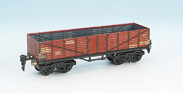 MÄRKLIN Hochbordwagen 1849/0: 24 cm, Löcher im Wagenboden, Besichtigung erforderlich.