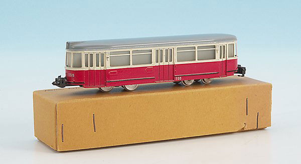 HAMO Beiwagen 129, rot: gut erhalten.