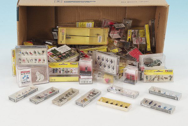 Konvolut PREISER Figuren: neuwertig.