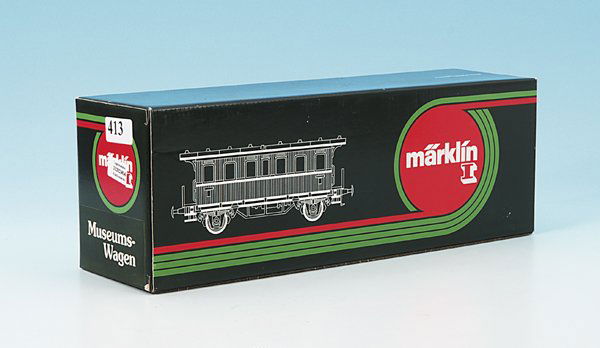 MÄRKLIN Spur 1 Museumswagen Nr. 2: neuwertig, im OKT.