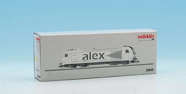 MÄRKLIN Lok 36848: neuwertig, im OKT mit Lgerspuren.