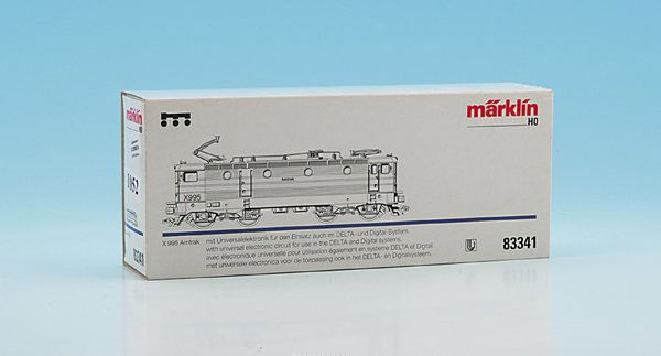 MÄRKLIN Lok 83341: neuwertig, im OKT mit Lgerspuren.