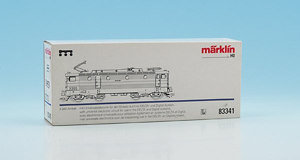 MÄRKLIN Lok 83341: neuwertig, im OKT mit Lgerspuren.