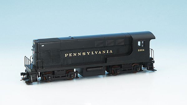 MTH PRR Diesellok: gut erhalten.