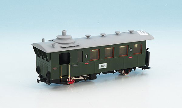 FLEISCHMANN Kittel Dampftriebwagen Spur 0e: Metallausführung, Besichtigung erforderlich.