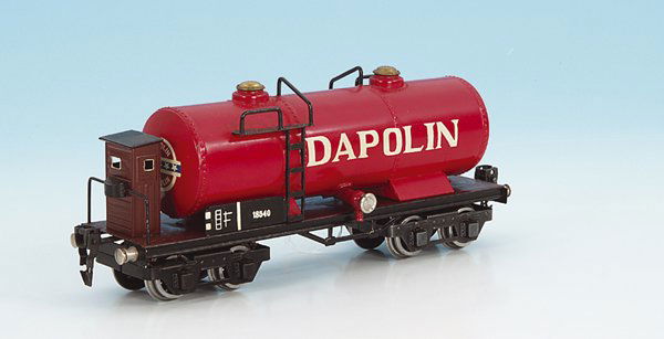 HEHR Kesselwagen 1854/0 "DAPOLIN": neuwertig, im OKT.