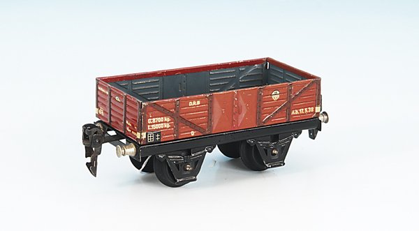 MÄRKLIN Hochbordwagen 1661/0: 13 cm, guter Orig.-Zustand.