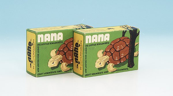 NANA lustige Schildkröten: 2 Stück, grün und braun, neuwertig, im OKT.