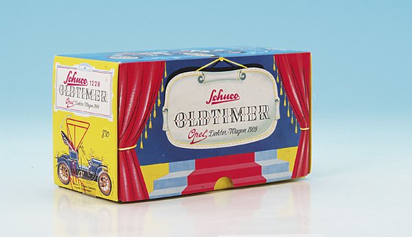 SCHUKO Replika Oldtimer No. 1228: sogn. "Doktorwagen", neuwertig, im OKT