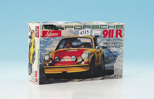 SCHUCO Rennporsche 911 R: guter Originalzustand im Originalkarton.