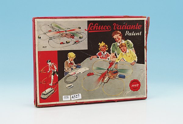 SCHUCO Varianto Straßenkreuzung 3010V: mit Gebrauchsanleitungen, guter Originalzustand, leichte Gebrauchsspuren, Vollständigkeit nicht geprüft, im OKT, Besichtigung empfohlen!