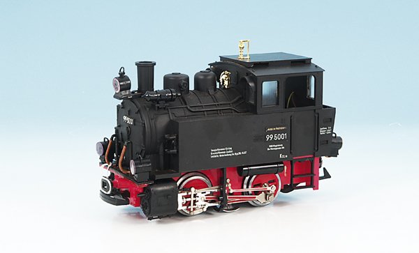 LGB kleine Tenderlok BR 99 5001: Gebrauchsspuren, Besichtigung erforderlich.