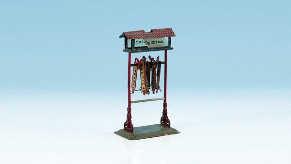 BING Richtungsanzeiger 7814: Glas beschädigt.