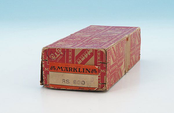 Leerkarton für MÄRKLIN RS 800: guter Zustand. Selten!