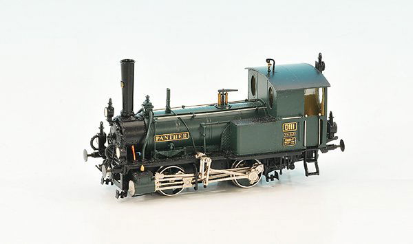 MICRO-METAKIT Tenderlok DIII "Panther": Messing, grün. Neuwertig, im OKT.