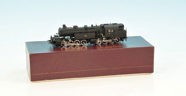 FULGUREX Mallet-Lok Gt 2 x 4/4: Metall, Epoche I, schwarz, sehr gut erhalten.