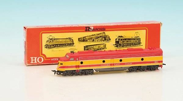 RIVAROSSI amerik. Diesellok "FLORIDA EAST COAST": gut erhalten, im OKT.